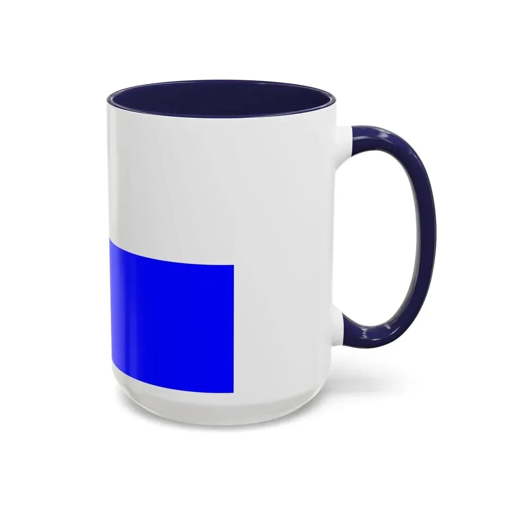Flag of Arnhem the capital city of the largest province of Gelderland Netherlands - Accent Coffee Mug - Go Mug Yourself