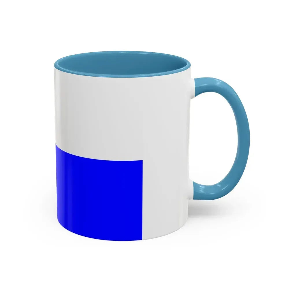 Flag of Arnhem the capital city of the largest province of Gelderland Netherlands - Accent Coffee Mug - Go Mug Yourself