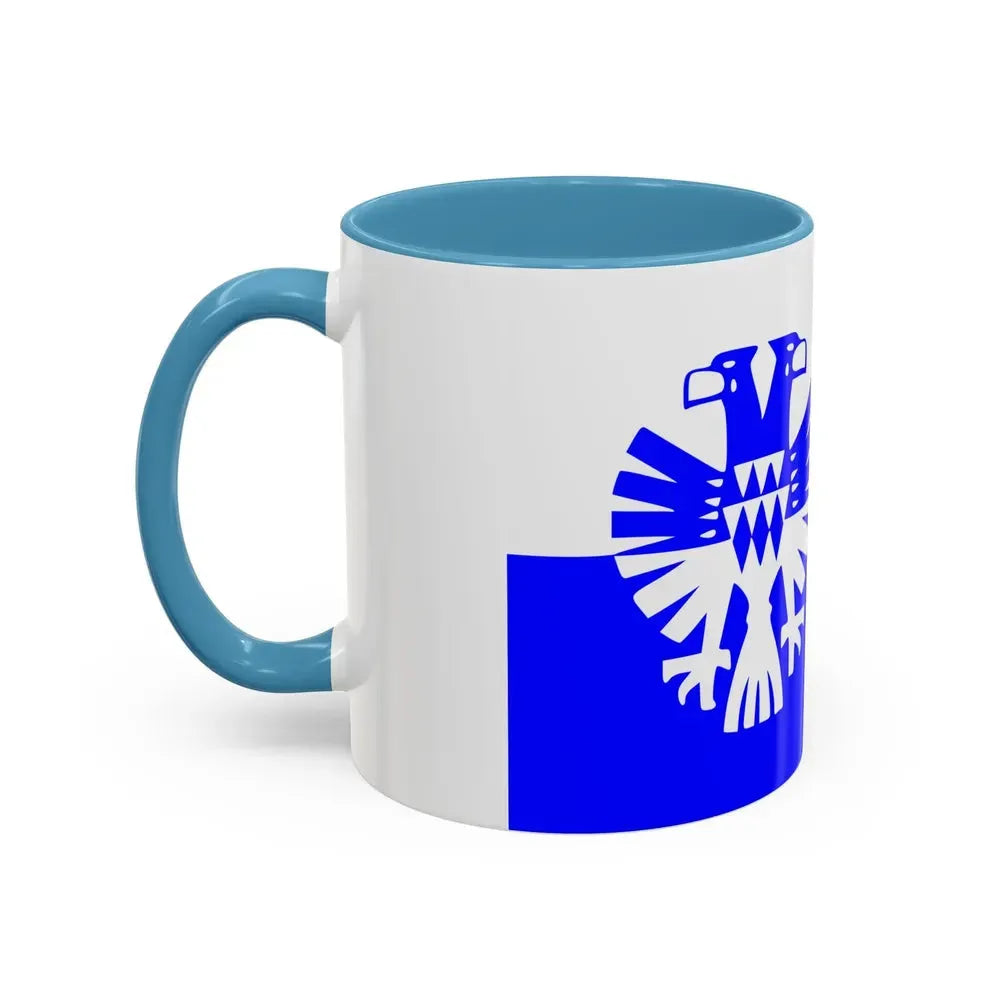 Flag of Arnhem the capital city of the largest province of Gelderland Netherlands - Accent Coffee Mug - Go Mug Yourself