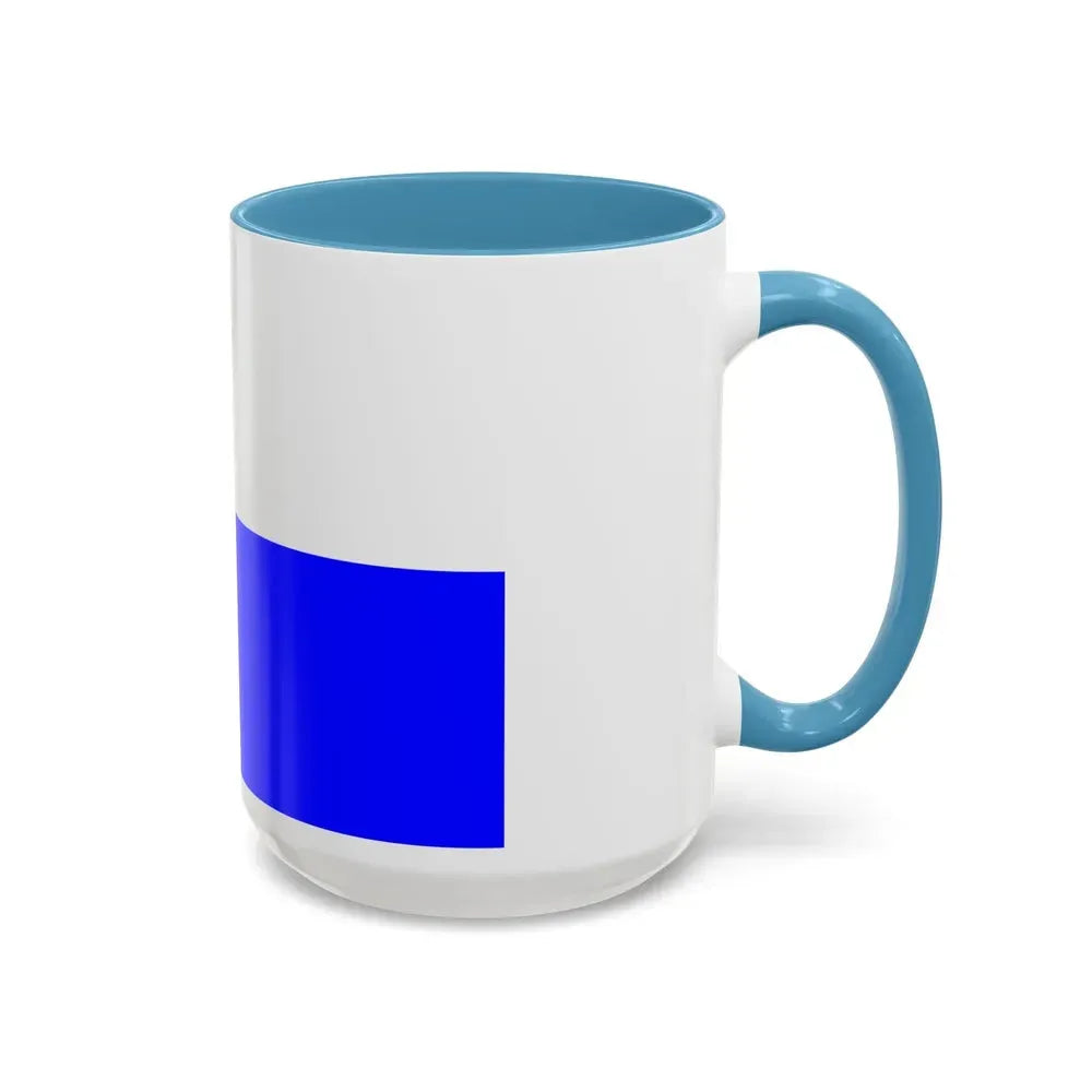 Flag of Arnhem the capital city of the largest province of Gelderland Netherlands - Accent Coffee Mug - Go Mug Yourself