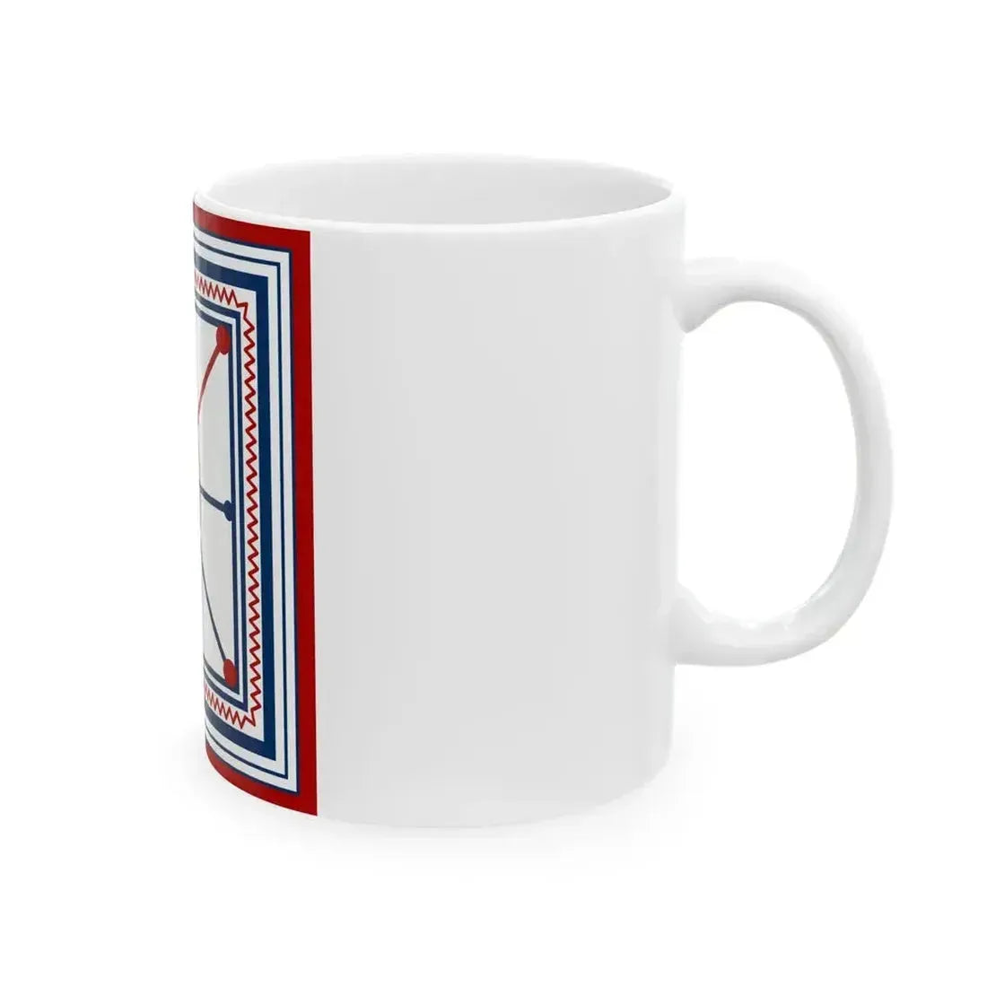 Flag of Aromanians (Oman) White Coffee Mug - Go Mug Yourself