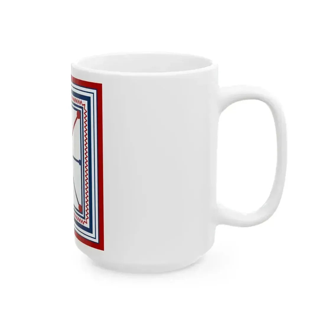 Flag of Aromanians (Oman) White Coffee Mug - Go Mug Yourself