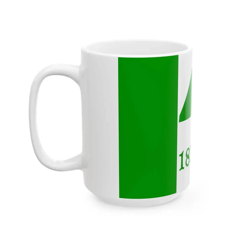 Flag of Aroostook County Maine (United States) White Coffee Mug - Go Mug Yourself