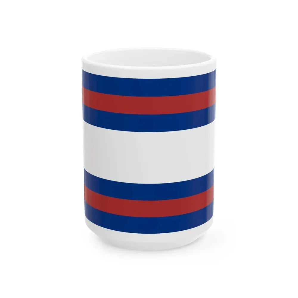 Flag of Artigas 1815 (Argentina) White Coffee Mug 15oz - Go Mug Yourself