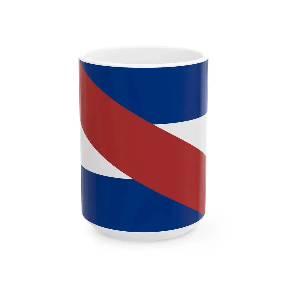Flag of Artigas (Argentina) White Coffee Mug 15oz - Go Mug Yourself