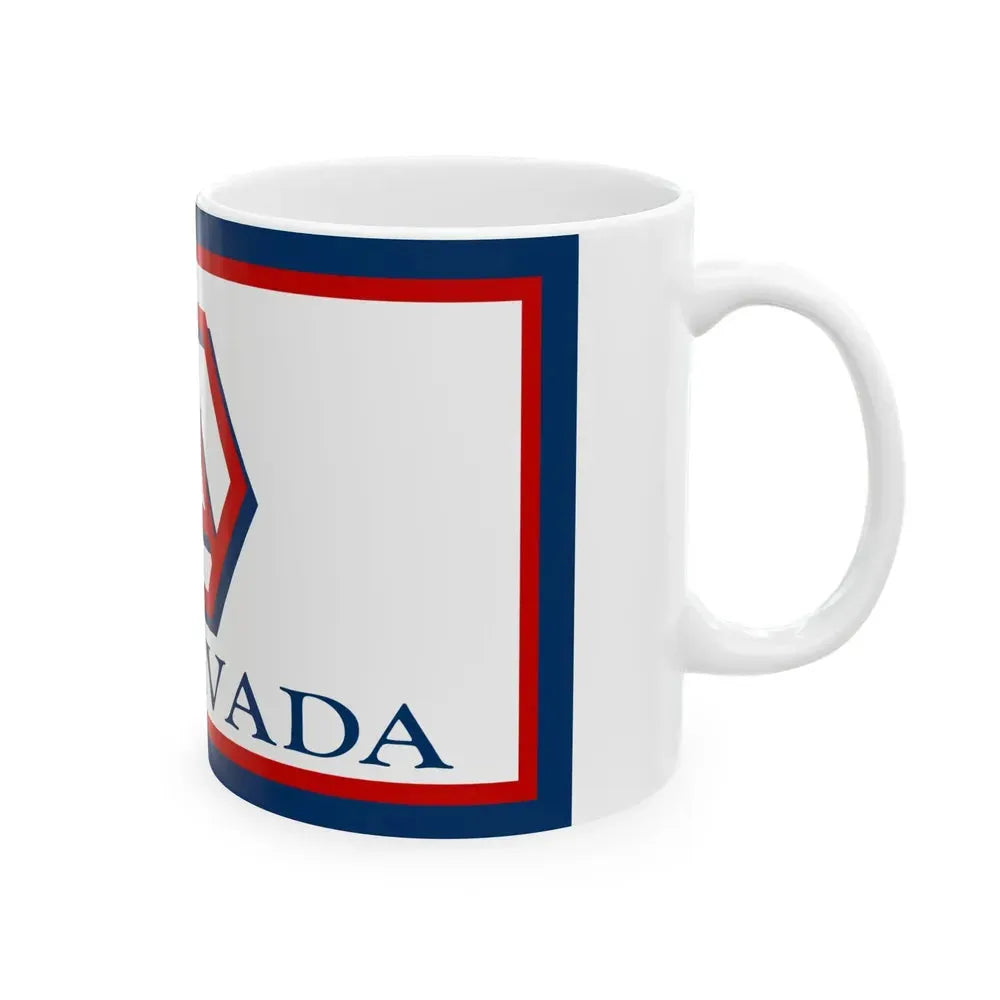 Flag of Arvada Colorado (United States) White Coffee Mug - Go Mug Yourself