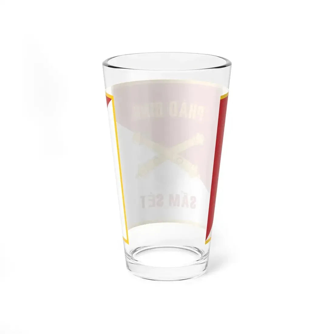 Flag of ARVNs Artillery Forces (Vietnam) Pint Glass 16oz - Go Mug Yourself