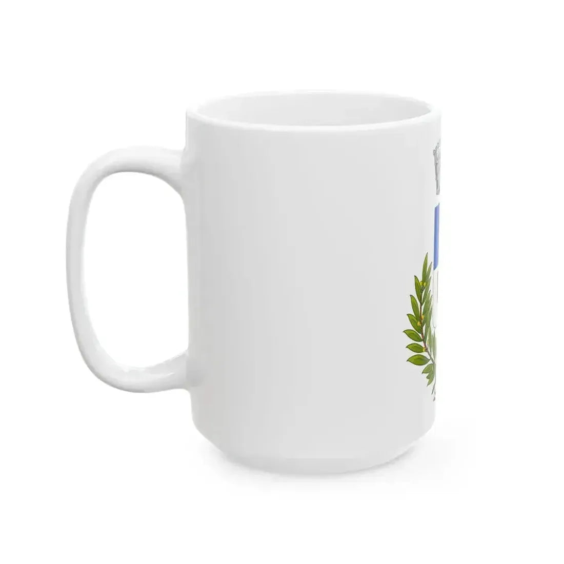 Flag of Arzachena (Italy) White Coffee Mug - Go Mug Yourself
