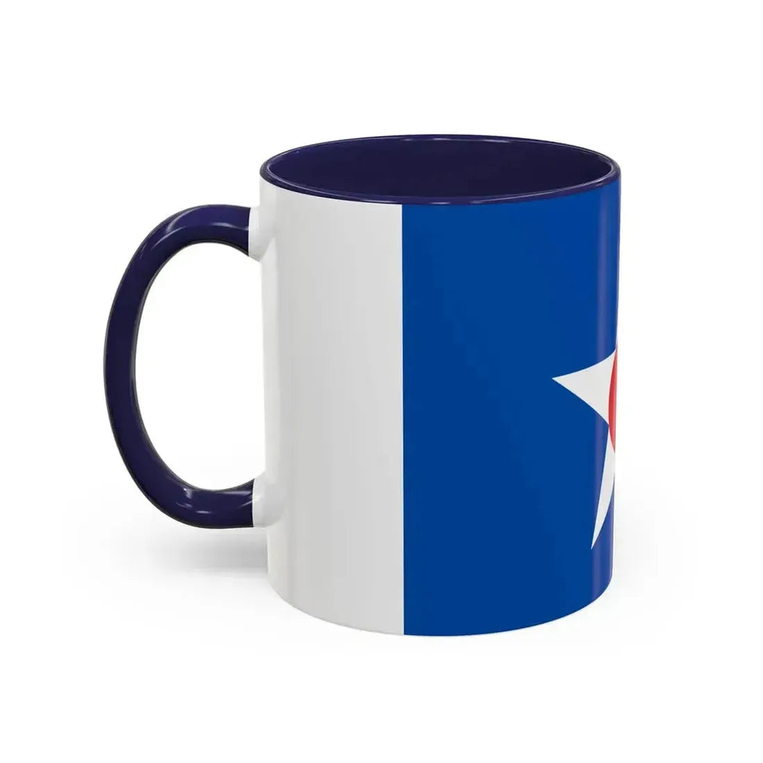 Flag of Asahikawa Hokkaido Japan - Accent Coffee Mug - Go Mug Yourself