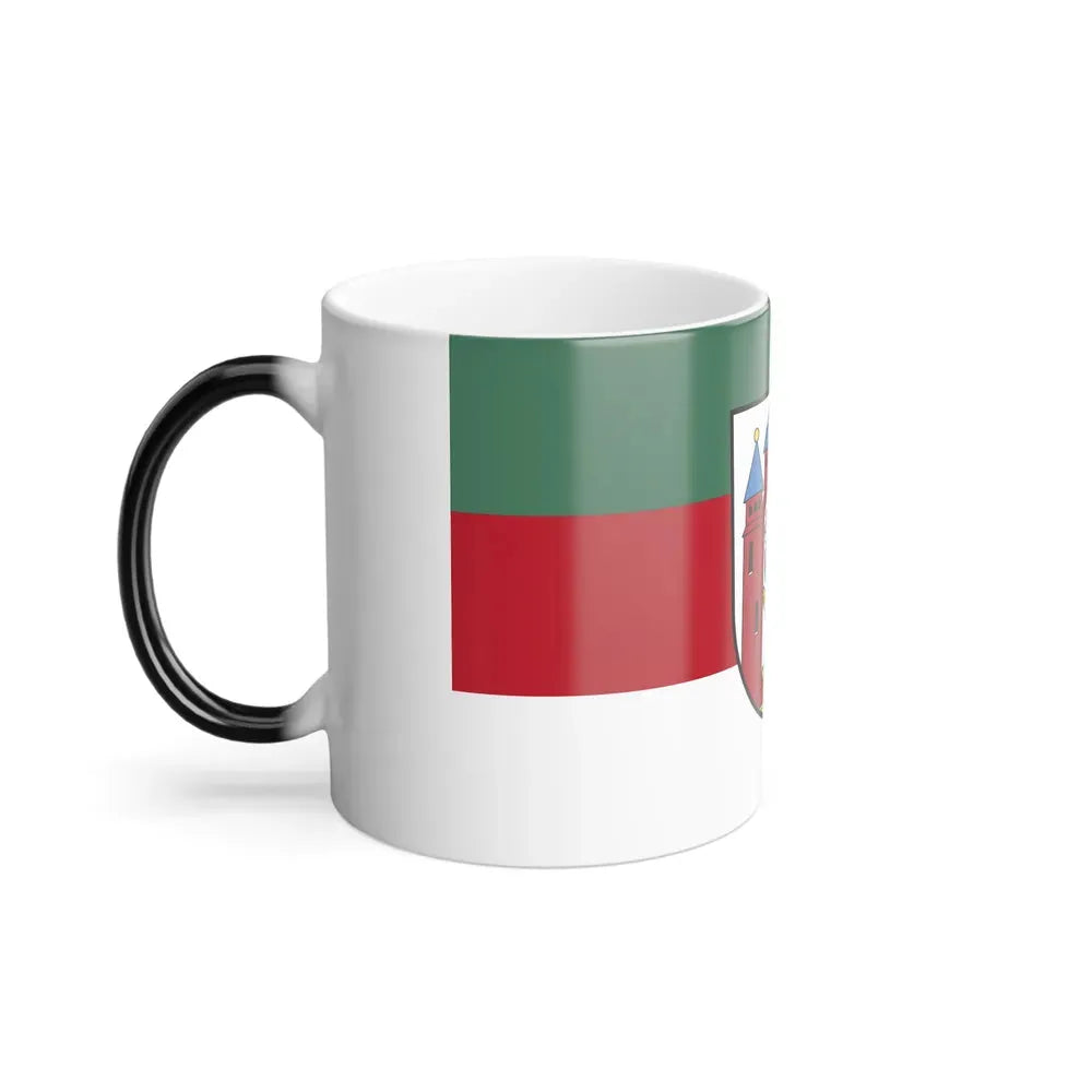 Flag of Aschaffenburg 2 Germany - Color Changing Coffee Mug - Go Mug Yourself