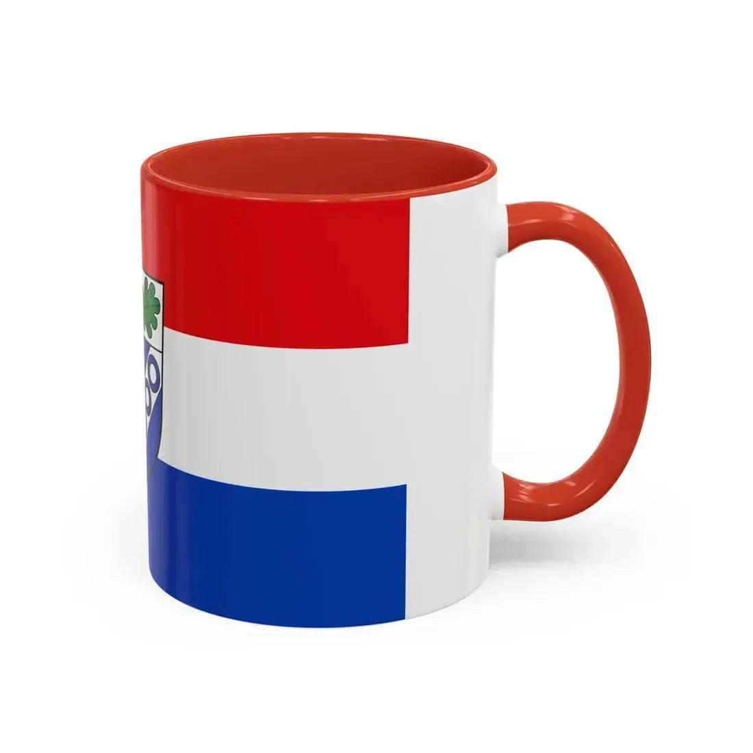 Flag of Aschaffenburg Germany - Accent Coffee Mug - Go Mug Yourself