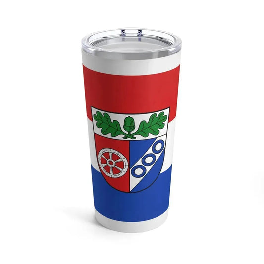 Flag of Aschaffenburg Germany - Tumbler 20oz 20oz - Go Mug Yourself