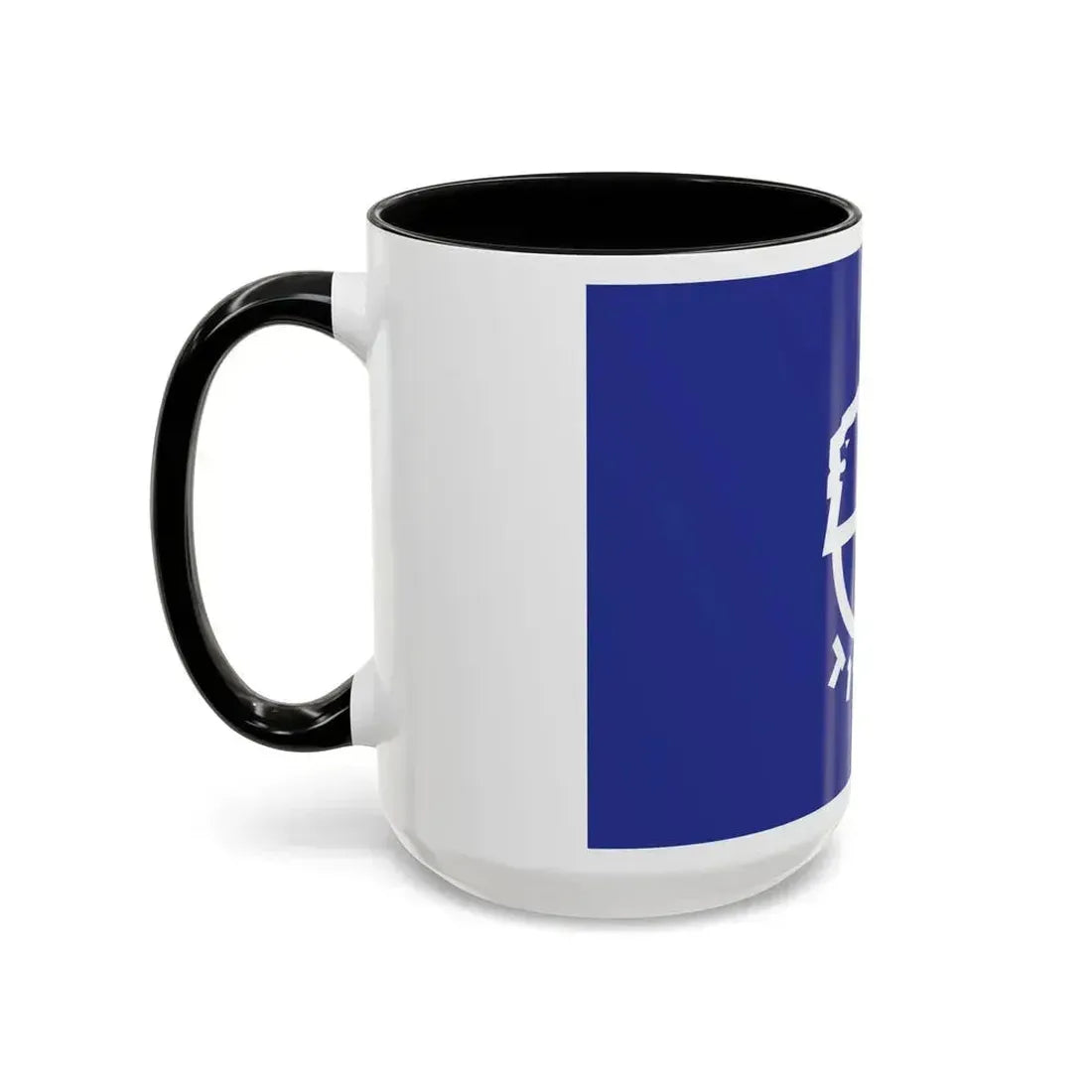 Flag of Ashdod Israel - Accent Coffee Mug - Go Mug Yourself
