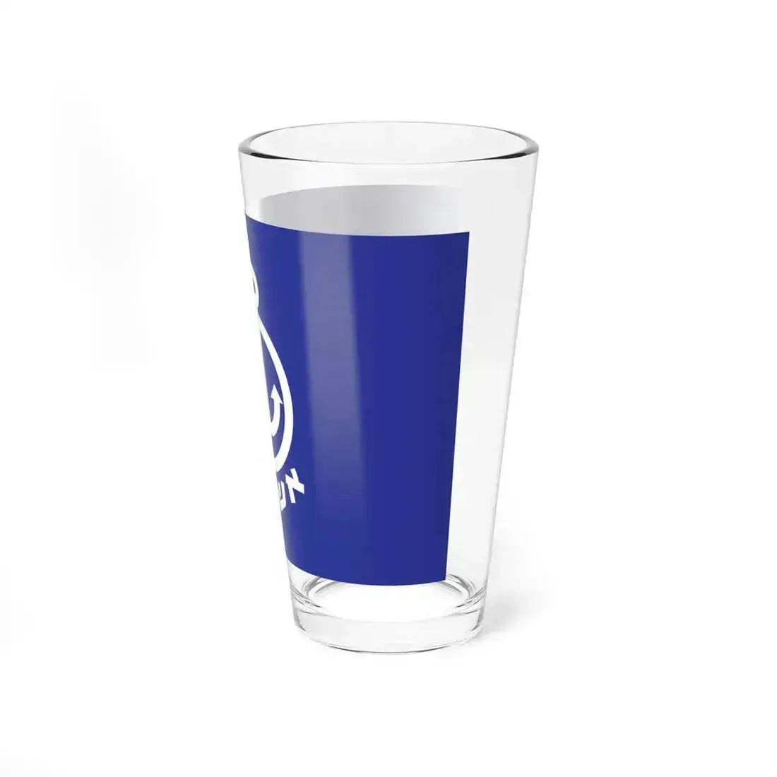 Flag of Ashdod Israel - Pint Glass 16oz - Go Mug Yourself