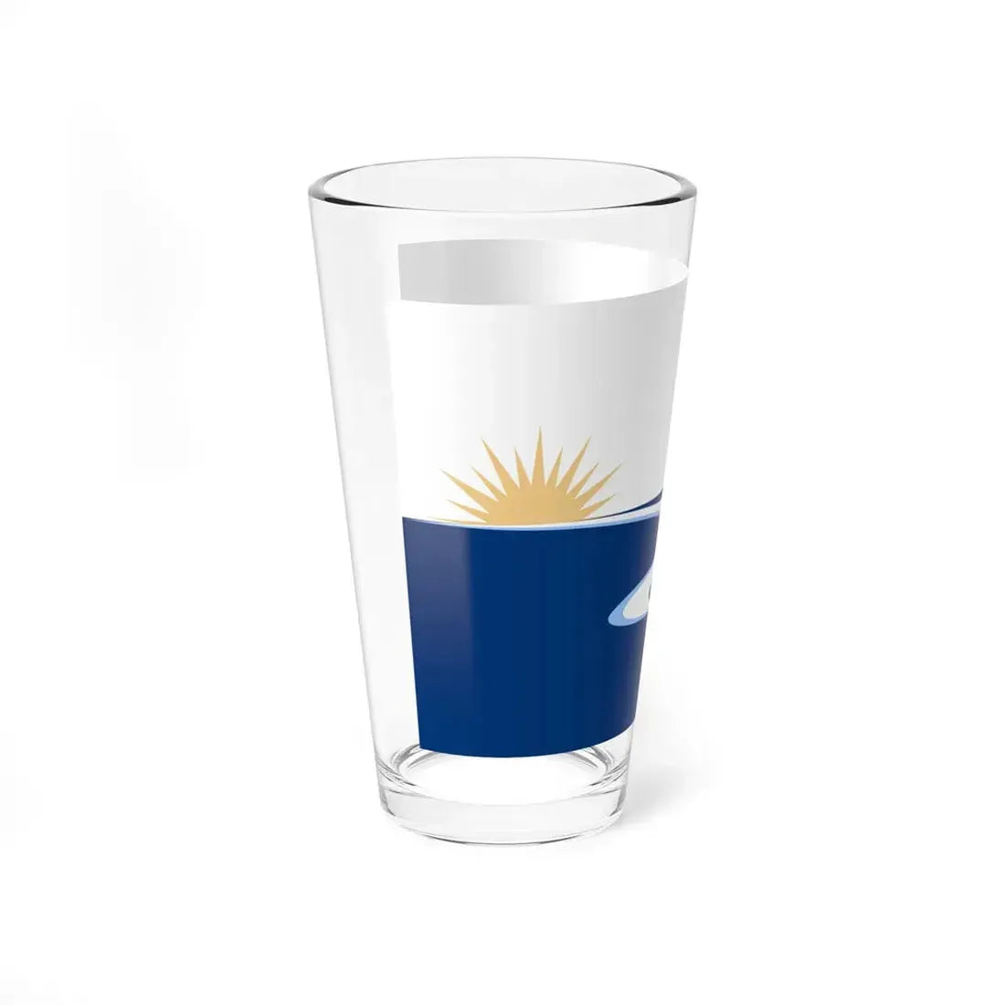 Flag of Ashland Nebraska (United States) Pint Glass 16oz - Go Mug Yourself