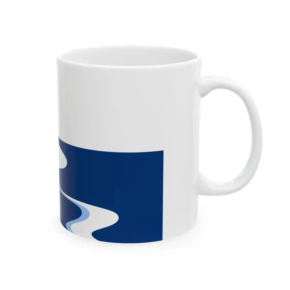 Flag of Ashland Nebraska (United States) White Coffee Mug - Go Mug Yourself