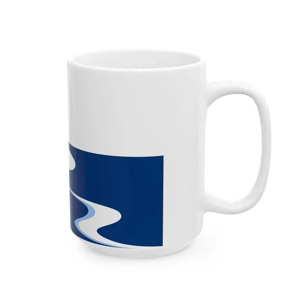 Flag of Ashland Nebraska (United States) White Coffee Mug - Go Mug Yourself