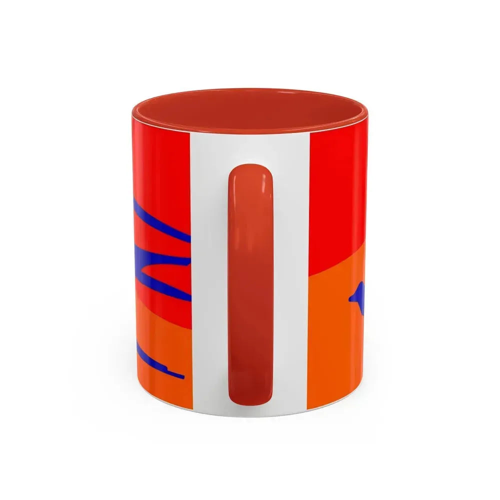 Flag of Ashtarak Armenia - Accent Coffee Mug - Go Mug Yourself