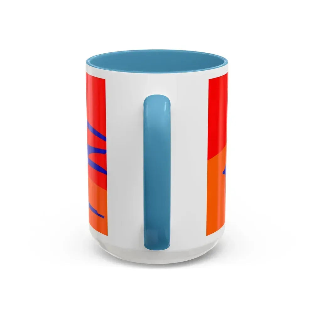 Flag of Ashtarak Armenia - Accent Coffee Mug - Go Mug Yourself