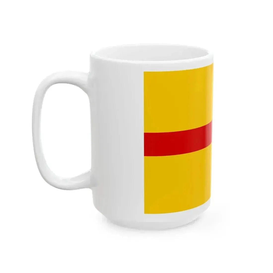 Flag of Asiago (Italy) White Coffee Mug - Go Mug Yourself