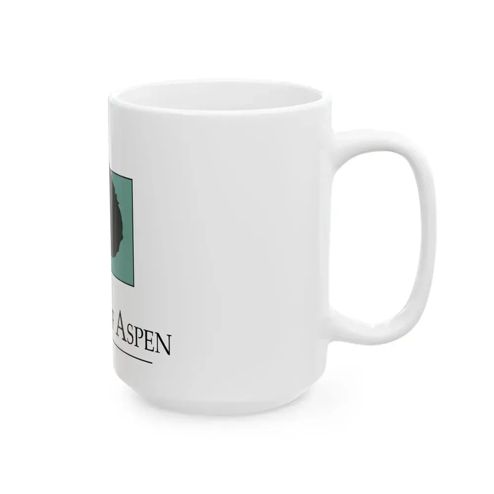 Flag of Aspen Colorado (United States) White Coffee Mug - Go Mug Yourself