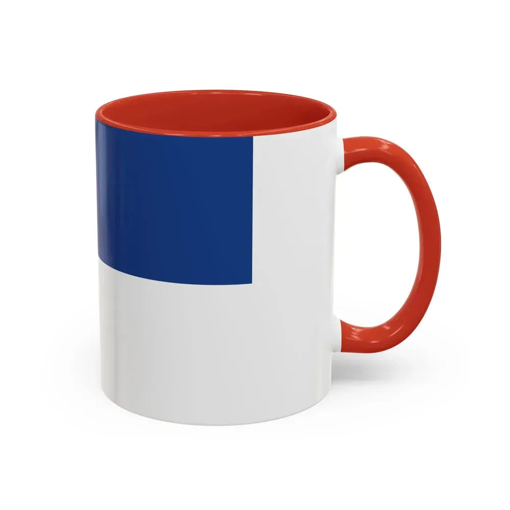 Flag of Assen the capital of the province of Drenthe Netherlands - Accent Coffee Mug - Go Mug Yourself