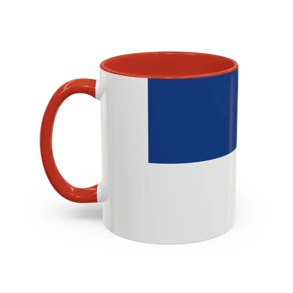 Flag of Assen the capital of the province of Drenthe Netherlands - Accent Coffee Mug - Go Mug Yourself
