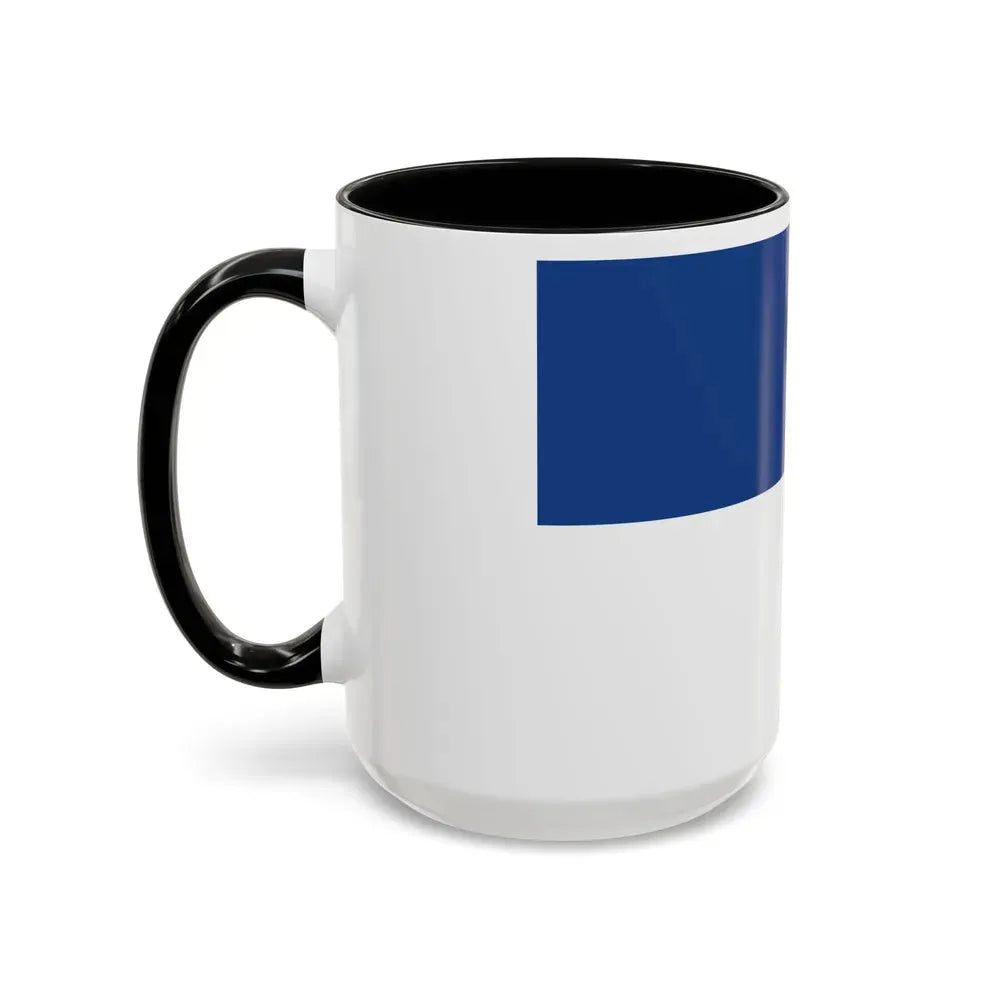 Flag of Assen the capital of the province of Drenthe Netherlands - Accent Coffee Mug - Go Mug Yourself