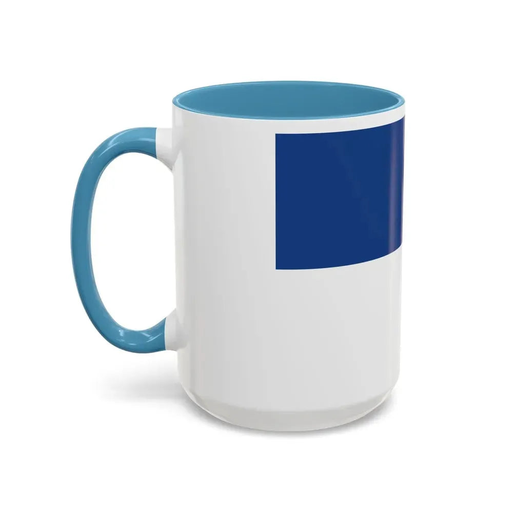 Flag of Assen the capital of the province of Drenthe Netherlands - Accent Coffee Mug - Go Mug Yourself