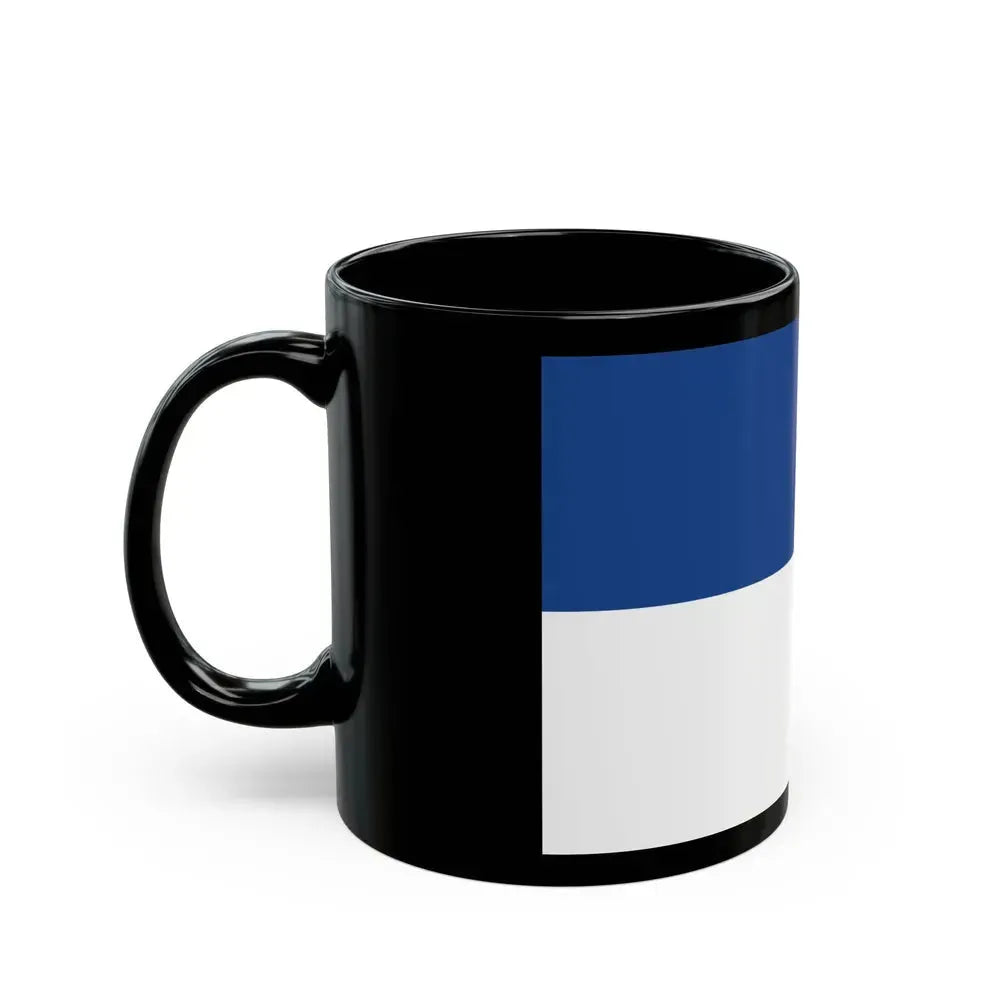 Flag of Assen the capital of the province of Drenthe Netherlands - Black Coffee Mug - Go Mug Yourself