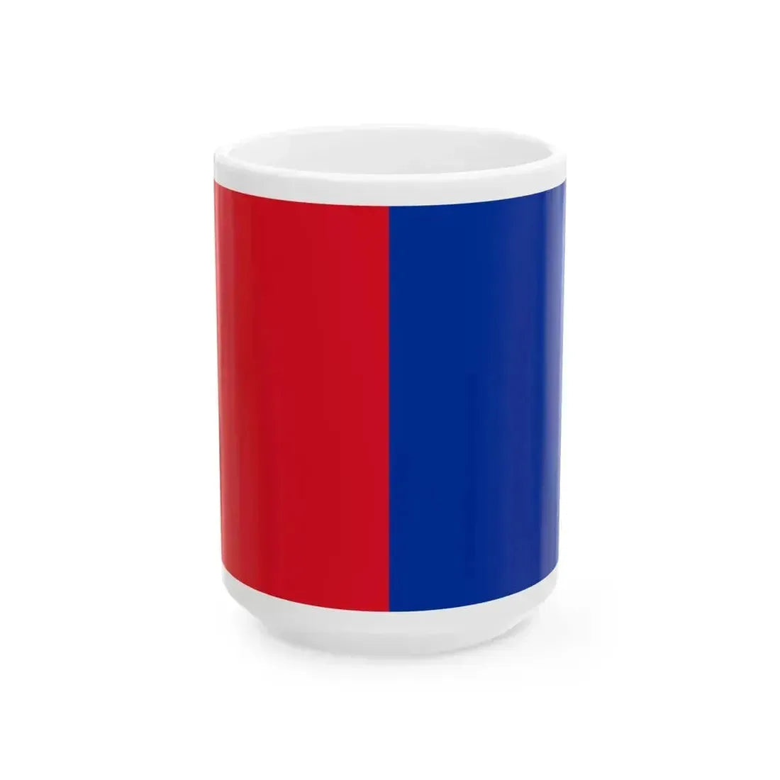 Flag of Assisi (Italy) White Coffee Mug 15oz - Go Mug Yourself