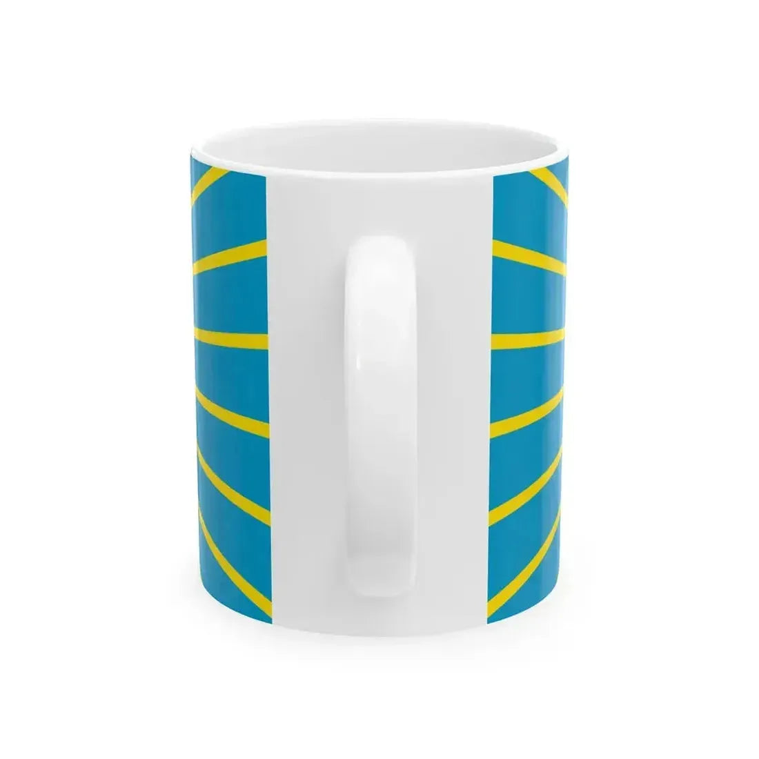 Flag of Astana Kazakhstan (Kazakhstan) White Coffee Mug - Go Mug Yourself