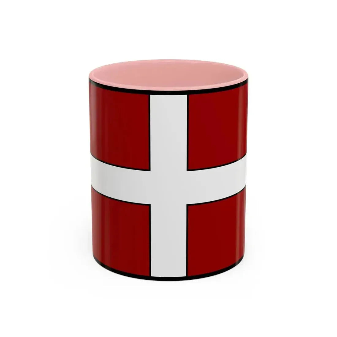 Flag of Asti Italy - Accent Coffee Mug 11oz Pink - Go Mug Yourself