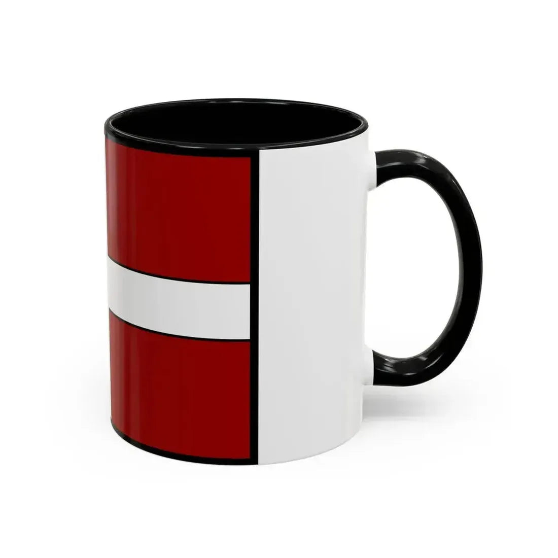 Flag of Asti Italy - Accent Coffee Mug - Go Mug Yourself