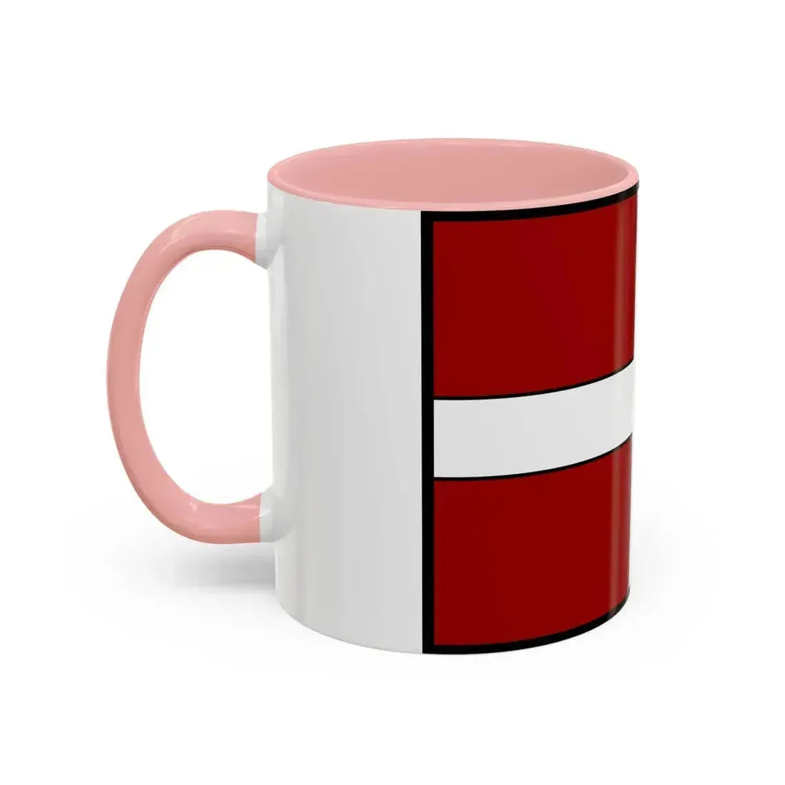 Flag of Asti Italy - Accent Coffee Mug - Go Mug Yourself