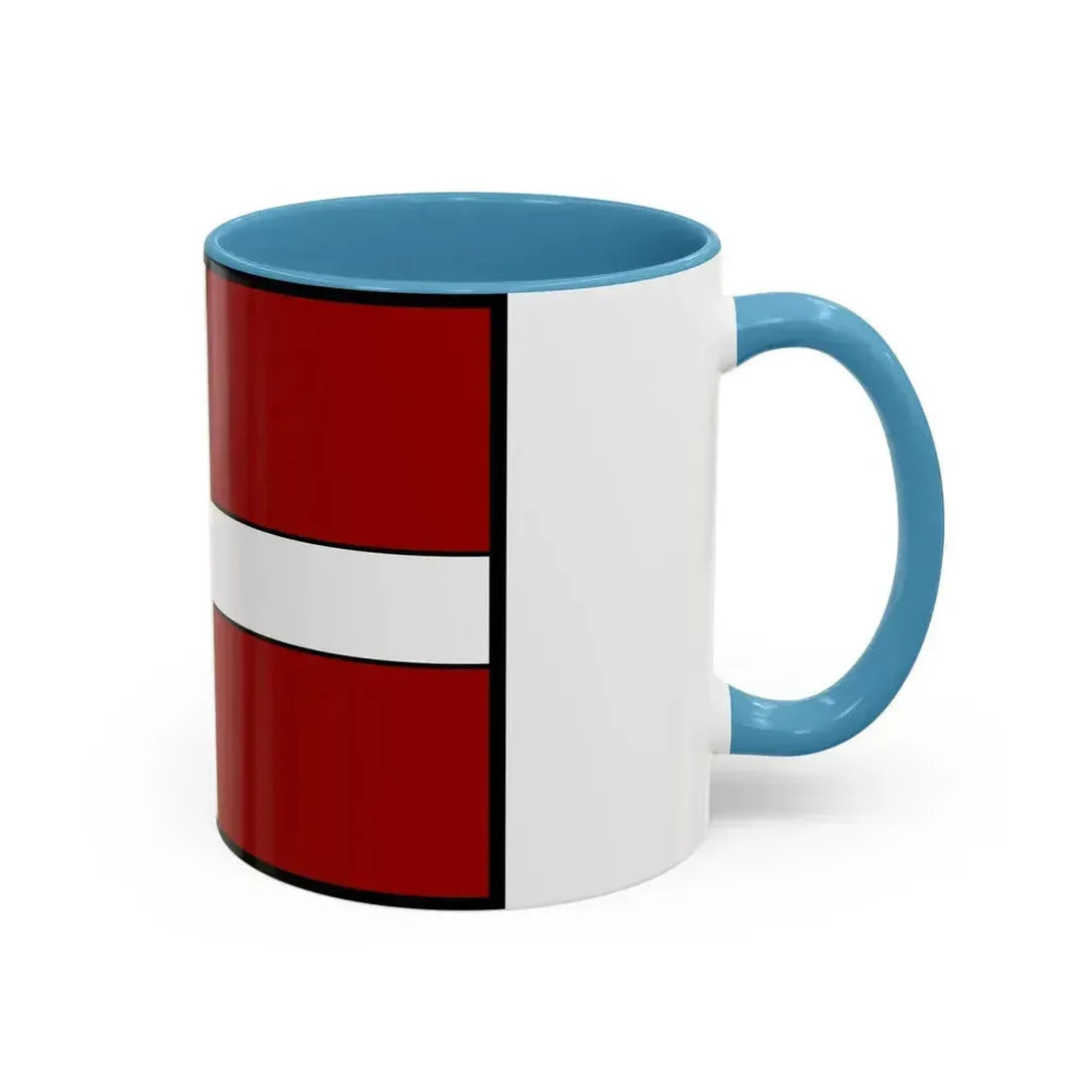 Flag of Asti Italy - Accent Coffee Mug - Go Mug Yourself