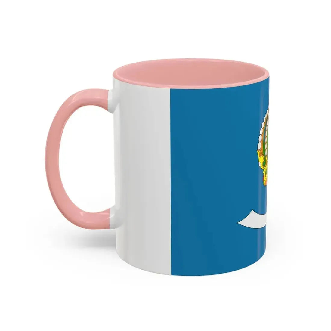 Flag of Astrakhan Oblast Russia - Accent Coffee Mug - Go Mug Yourself