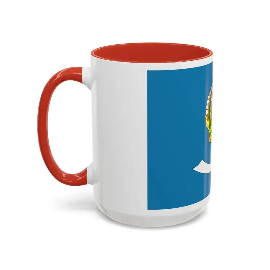 Flag of Astrakhan Oblast Russia - Accent Coffee Mug - Go Mug Yourself
