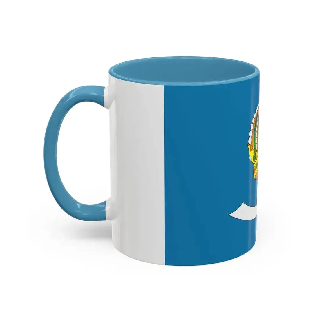 Flag of Astrakhan Oblast Russia - Accent Coffee Mug - Go Mug Yourself