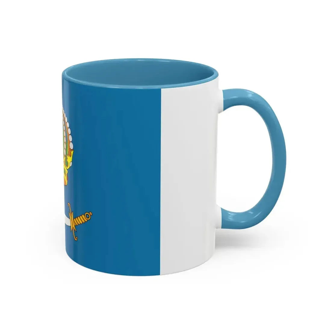 Flag of Astrakhan Oblast Russia - Accent Coffee Mug - Go Mug Yourself