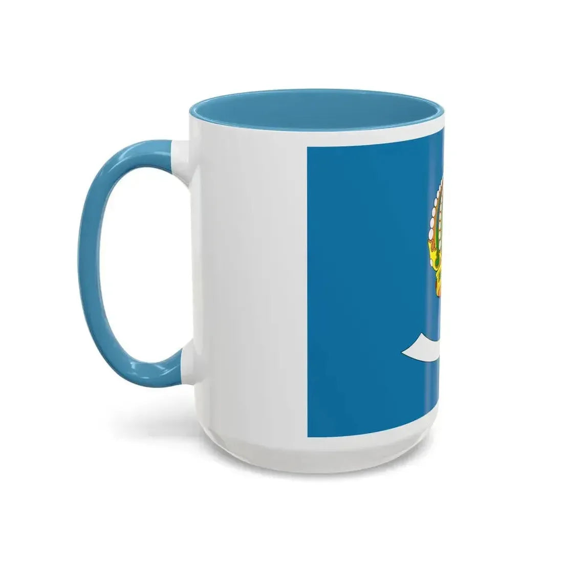 Flag of Astrakhan Oblast Russia - Accent Coffee Mug - Go Mug Yourself