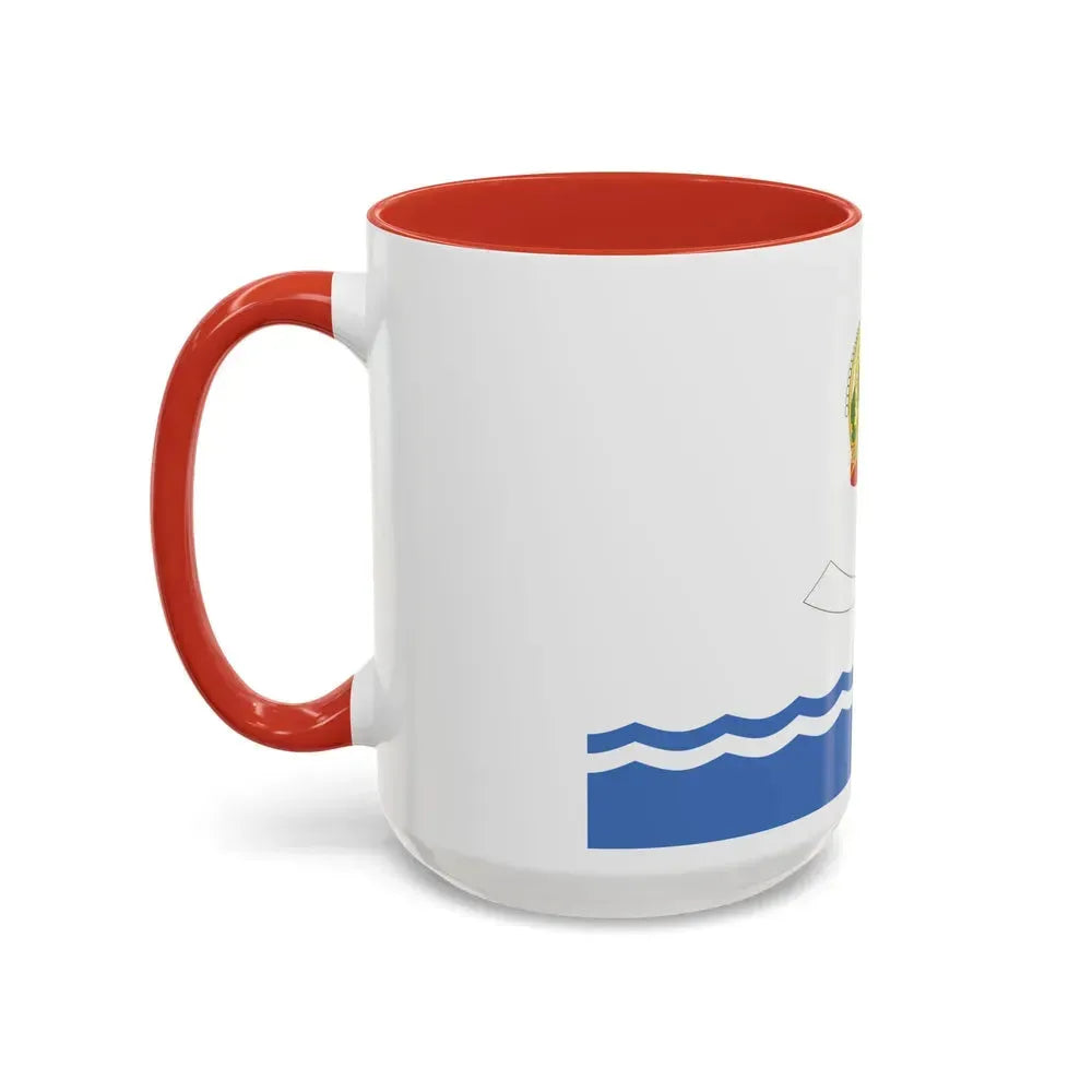 Flag of Astrakhan Russia - Accent Coffee Mug - Go Mug Yourself