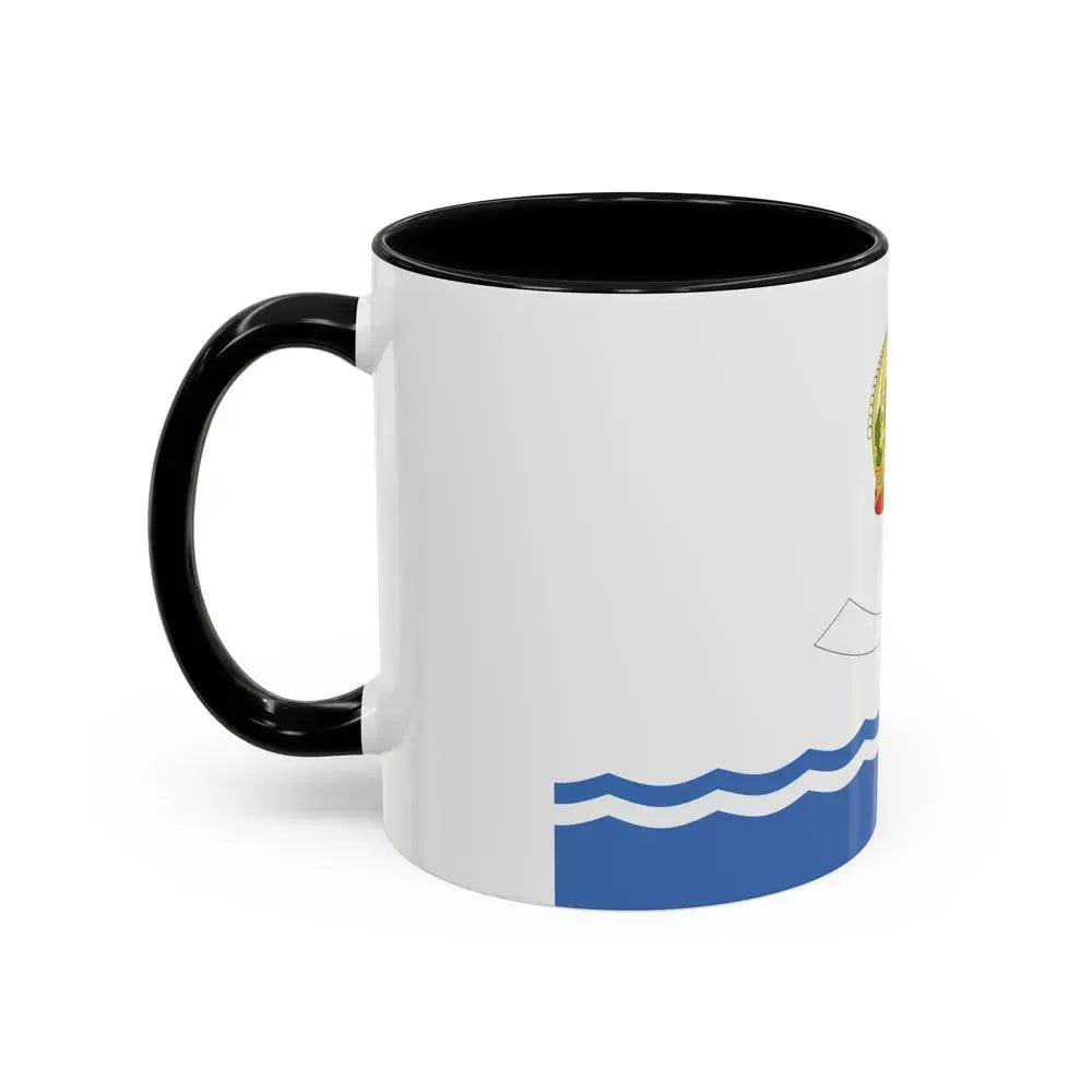 Flag of Astrakhan Russia - Accent Coffee Mug - Go Mug Yourself