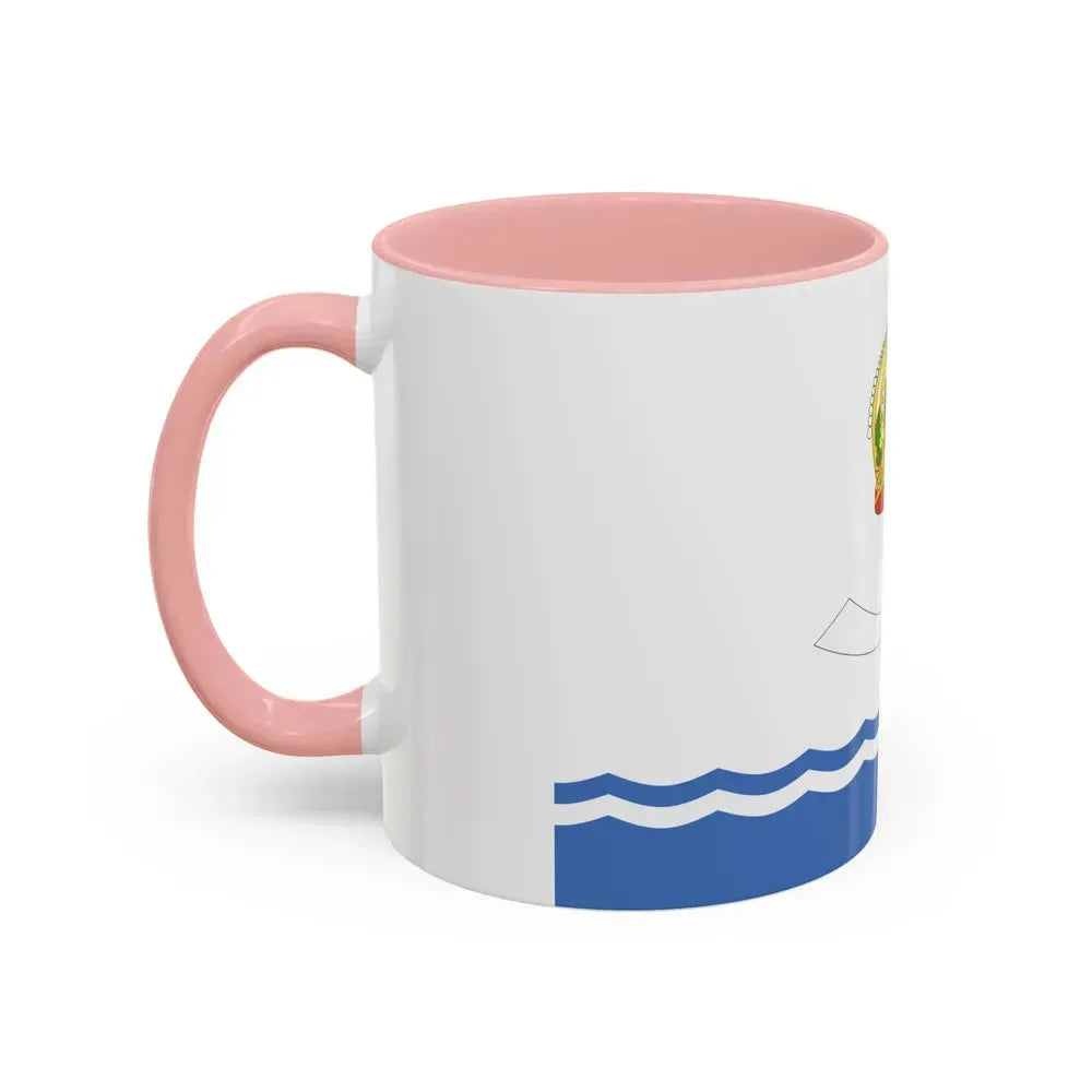 Flag of Astrakhan Russia - Accent Coffee Mug - Go Mug Yourself