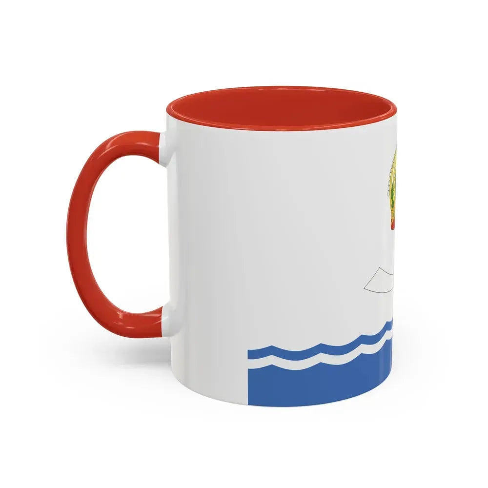 Flag of Astrakhan Russia - Accent Coffee Mug - Go Mug Yourself