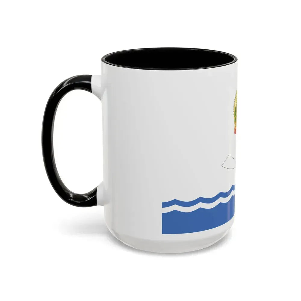 Flag of Astrakhan Russia - Accent Coffee Mug - Go Mug Yourself
