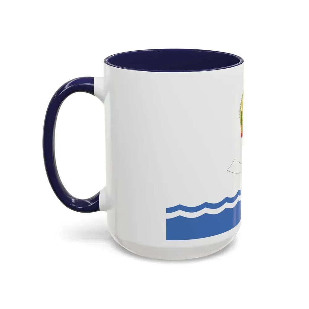 Flag of Astrakhan Russia - Accent Coffee Mug - Go Mug Yourself
