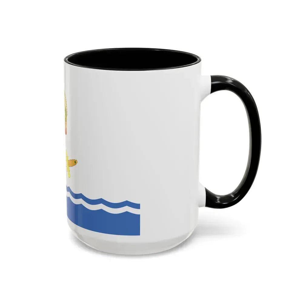 Flag of Astrakhan Russia - Accent Coffee Mug - Go Mug Yourself