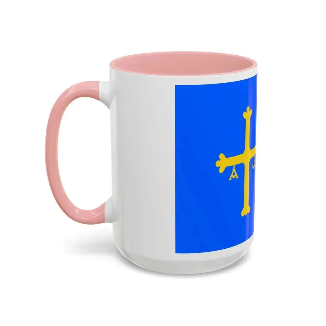 Flag of Asturias Spain - Accent Coffee Mug - Go Mug Yourself