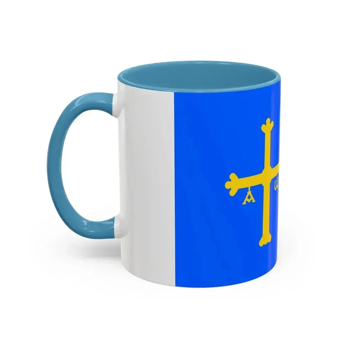 Flag of Asturias Spain - Accent Coffee Mug - Go Mug Yourself